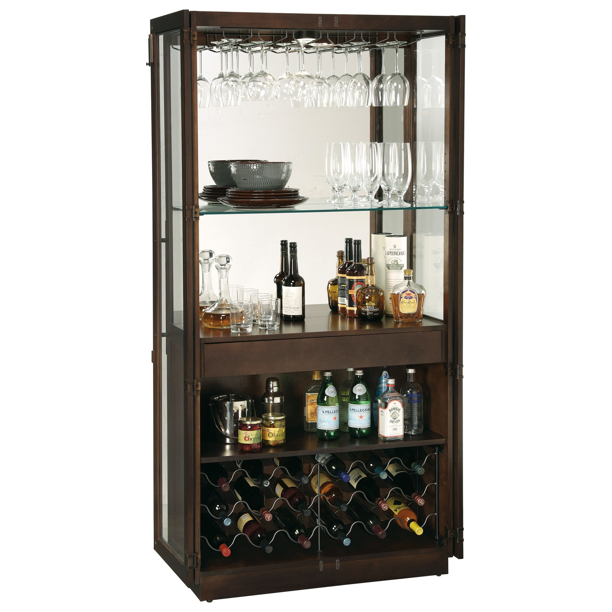 Howard Miller Wine & Bar Furnishings Chaperone Wine & Bar Westrich Furniture